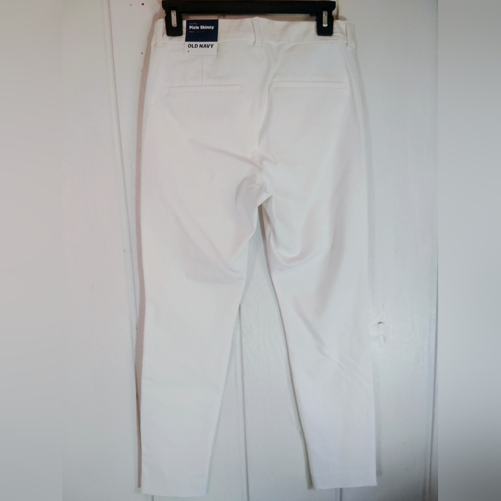 BUNDLE OF 2!! NWT, Old Navy Pixie Skinny Pants & EUC Old Navy Top. Size 4/XS - Picture 7 of 16